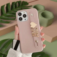 Luxury Leather iPhone Case - #Snap Bands#