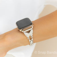 Mariposa Metal Watch Band - #Snap Bands#