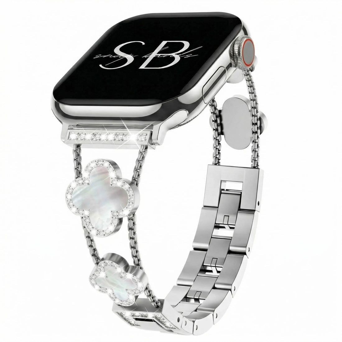 Michi Leaf Charm Band - Snap Bands