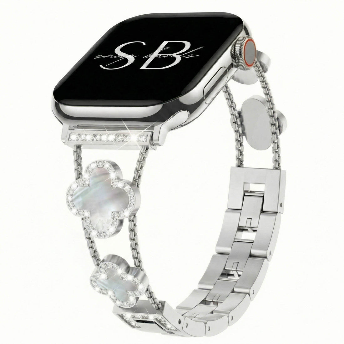 Michi Leaf Charm Band - Snap Bands