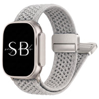 Ofelia Nylon Watch Band - #Snap Bands#