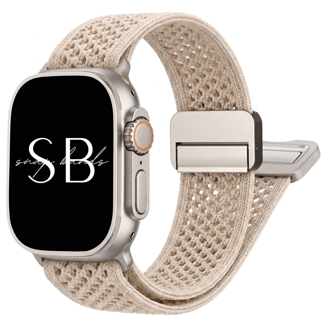 Ofelia Nylon Watch Band - #Snap Bands#
