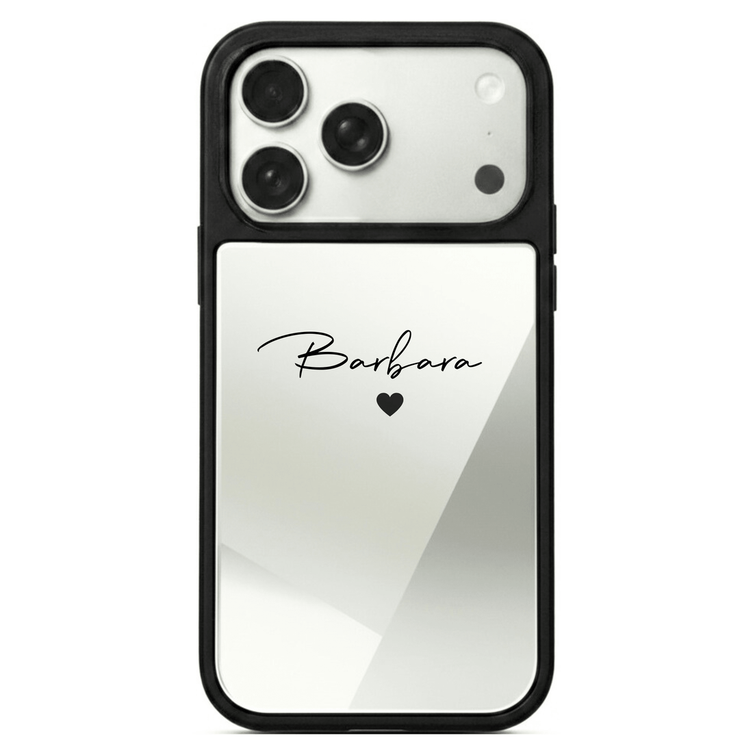 Personalized Mirror iPhone Case - Snap Bands