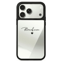 Personalized Mirror iPhone Case - Snap Bands