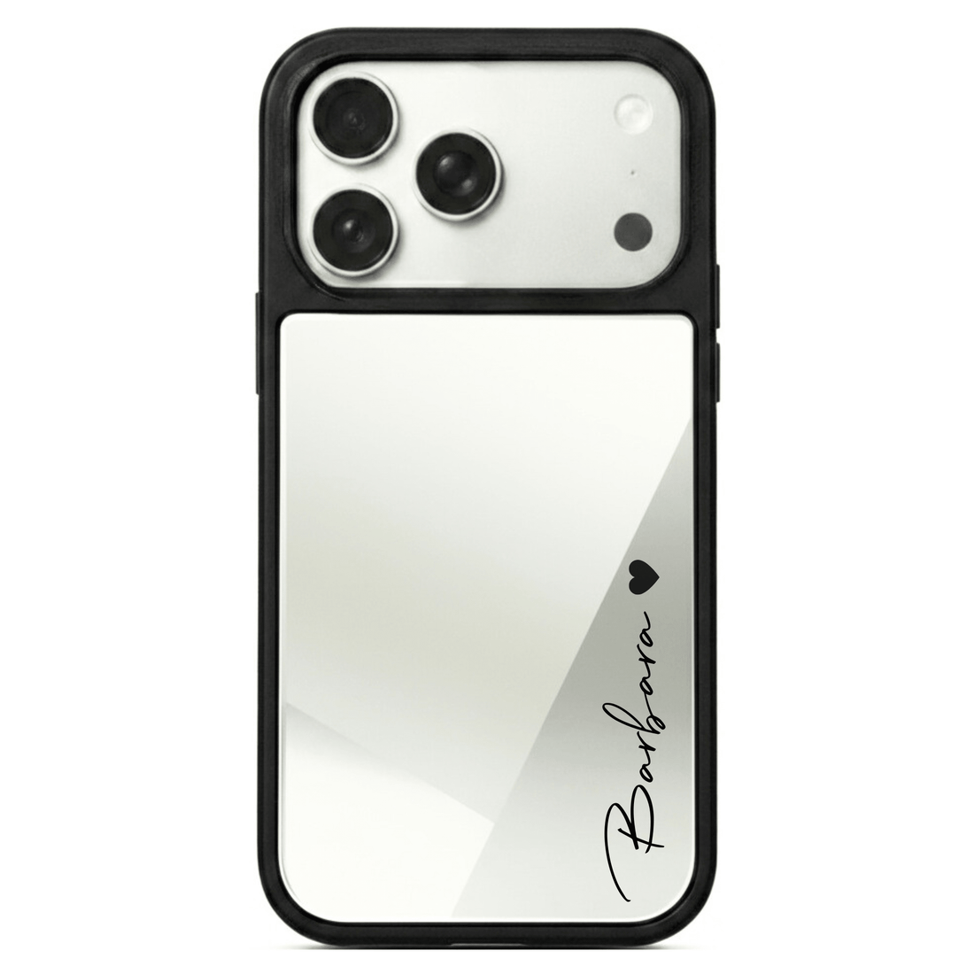 Personalized Mirror iPhone Case - Snap Bands