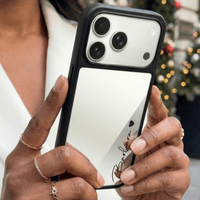 Personalized Mirror iPhone Case - Snap Bands