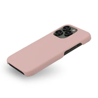 Pink Pebble Leather iPhone Case - #Snap Bands#