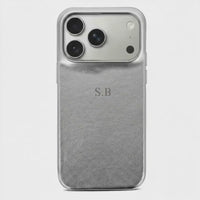 Silver Personalized iPhone Case