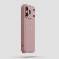 Pink Leather iPhone Case