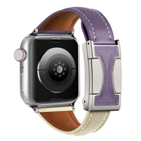 Rodo Two Colors Leather Band - Snap Bands