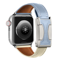 Rodo Two Colors Leather Band - Snap Bands
