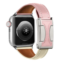 Rodo Two Colors Leather Band - Snap Bands