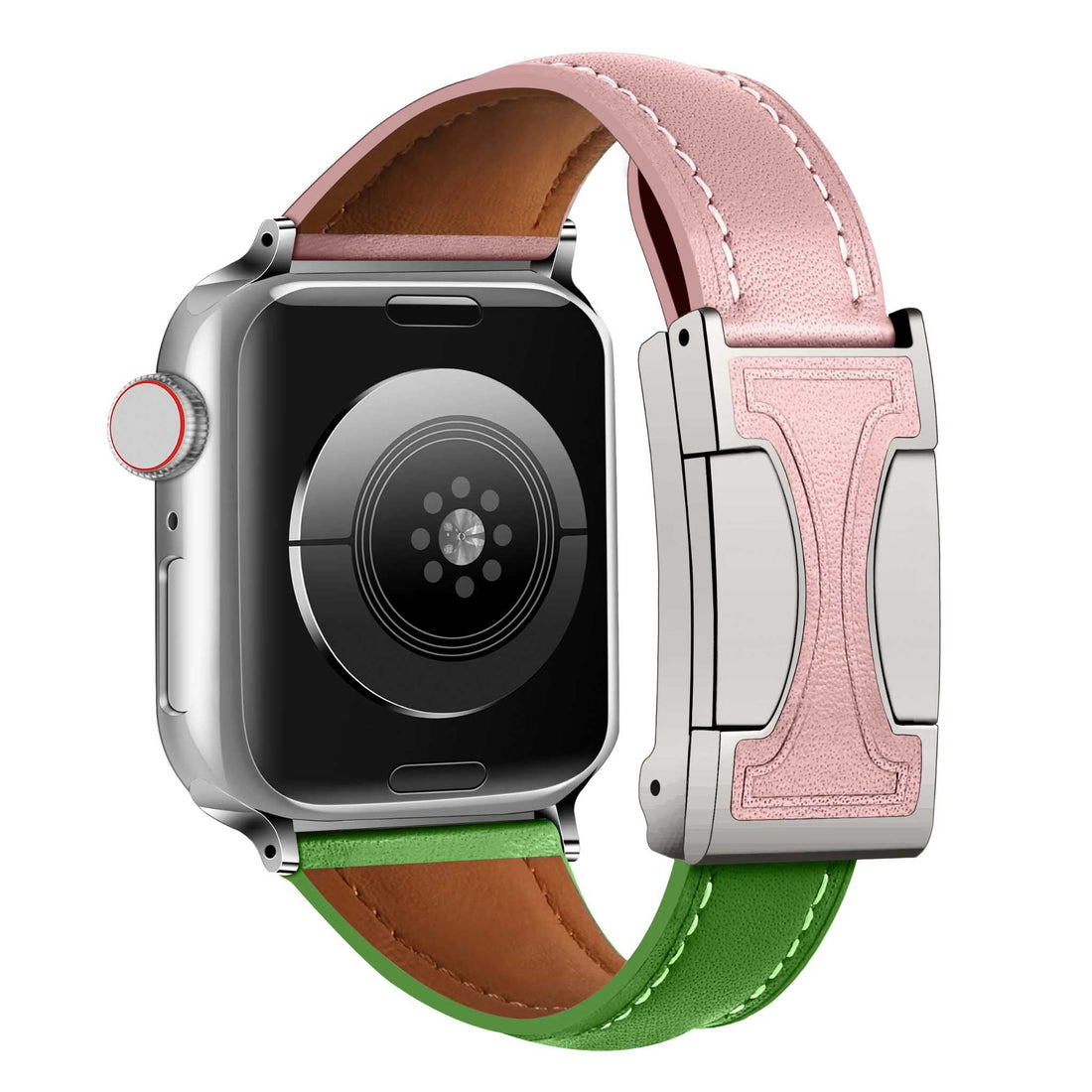 Rodo Two Colors Leather Band - Snap Bands