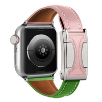 Rodo Two Colors Leather Band - Snap Bands
