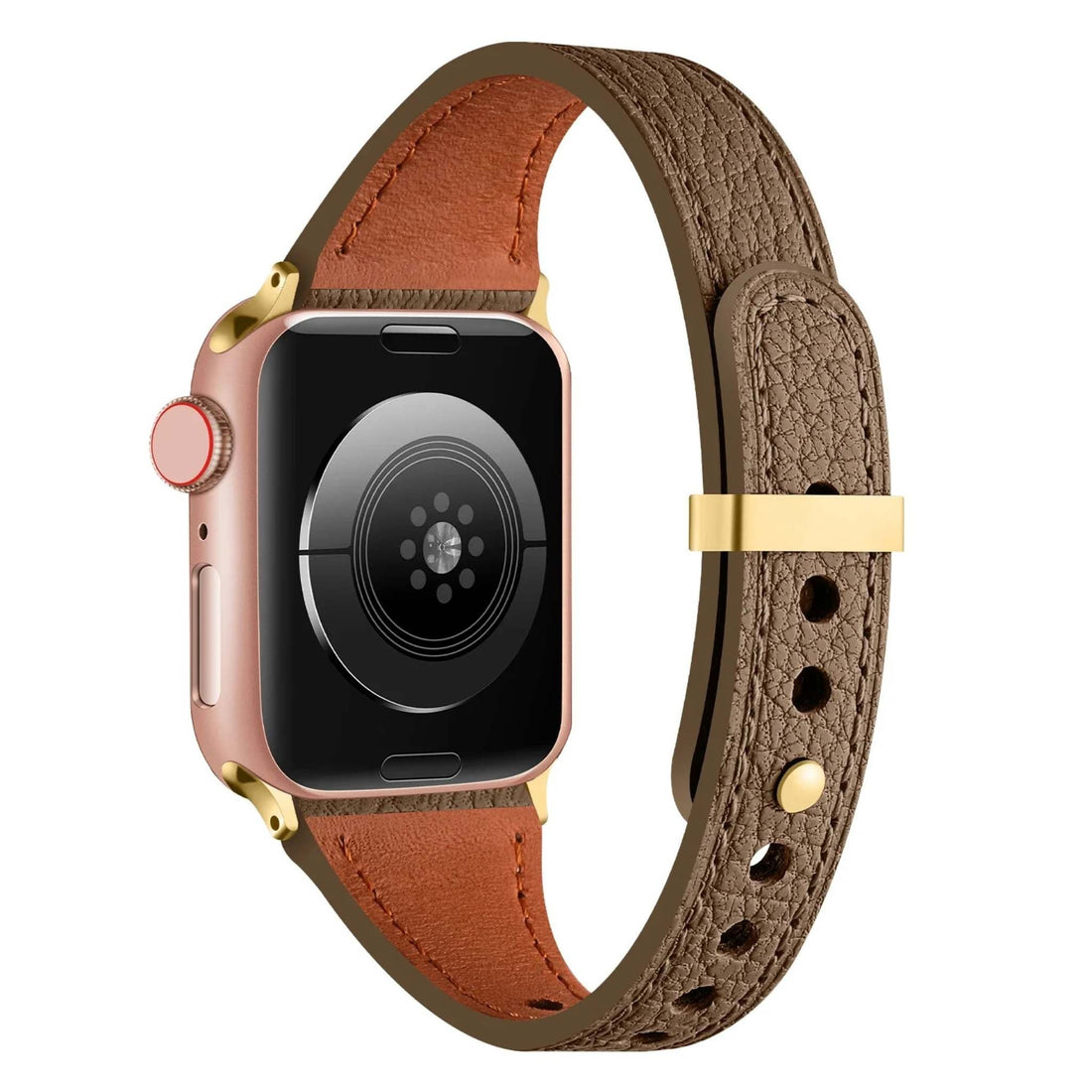 Slim Leather Band Meda - Snap Bands