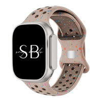 Vita Speckled Silicone Band - #Snap Bands#