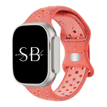 Vita Speckled Silicone Band - #Snap Bands#