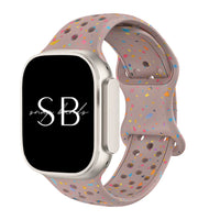 Vita Speckled Silicone Band - #Snap Bands#