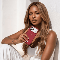 Wine Personalized Liquid Silicone iPhone Case - Snap Bands