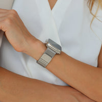 Yuto Mesh Metal Band - Snap Bands