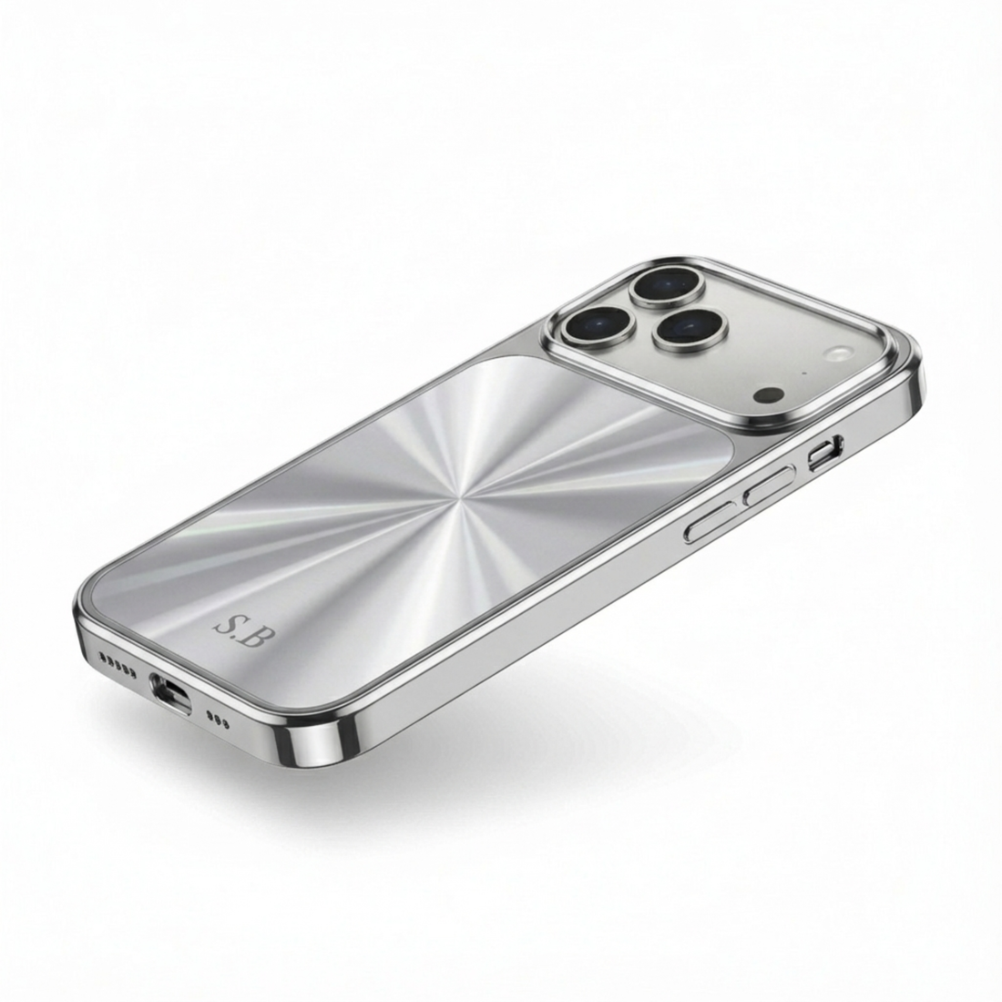 Silver Flashy iPhone Case