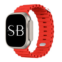 MARINE SILICONE WATCH BAND - #Snap Bands#