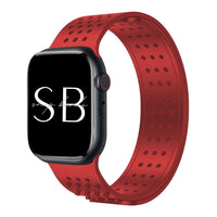 MINNITI PERFORATED SILICONE BAND - #Snap Bands#