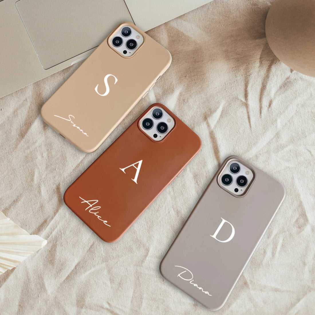Monogram Leather iPhone Case - #Snap Bands#