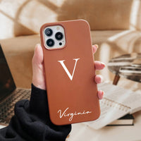 Monogram Leather iPhone Case - #Snap Bands#